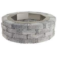 The best selection of stone fire pit kits anywhere. Fire Pit Kits Fire Pits The Home Depot