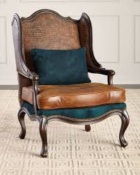 Set camel leather falcon lounge chairs or easy chairs by sigurd ressell for sale at 1stdibs. Leather Living Room Furniture Neiman Marcus