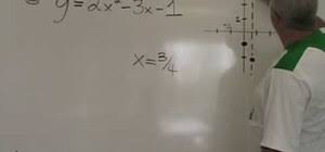 The resources contained within this web site are designed to help students learn concepts of molecular symmetry and to help faculty teach concepts of molecular symmetry. How To Find The Equation Of The Axis Of Symmetry Math Wonderhowto