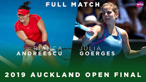 Wta singles ranking (21 october 2019) 4. Bianca Andreescu Vs Julia Goerges Full Match 2019 Auckland Open Final Wta Highlights Youtube