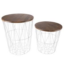 We did not find results for: Buy Nesting End Tables With Storage Set Of 2 Convertible Round Metal Basket Veneer Wood Top Accent Side Tables For Home And Office By Lavish Home White Online In Kazakhstan 784260771