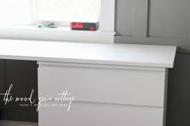 Finding modern desks expensive to buy? The Office Desk The Countertop The Wood Grain Cottage