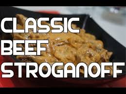 Many stroganoff recipes call for tougher cuts of meats to be braised and simmered. How To Make Beef Stroganoff Classic Beef Stroganoff Recipe Stroganov Stroganoff Youtube Youtube