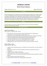 Example resume objectives for environmental engineers. Project Engineer Resume Samples Qwikresume