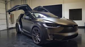 Find new and used tesla cars. Matte Black Vossen Vps 314t Alus On Tesla Model X