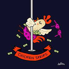 Chicken Strips Missjussymo Cheesy Jokes Animal Puns Funny Cute Puns