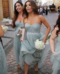 Eva Longoria In Jenny Yoo S Annabelle Bridesmaid Dress Try It On At Http Bridesmaid Dresses Strapless Sweetheart Bridesmaids Dresses Bridesmaid Dresses Boho