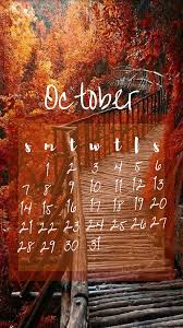 October 2018 Calendar Lockscreen Iphone Iphone Wallpaper October October Calendar Wallpaper Iphone Wallpaper Fall