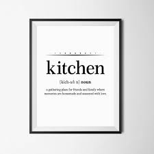 Kitchen Definition Definition Print Kitchen Print Funny Etsy Kitchen Definition Kitchen Prints Kitchen Humor