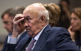 If someone, went to a young f.w. News24 On Twitter Timeline Fw De Klerk Tracking The Storm Sesona Ngqaks Https T Co Nqq5g6xxwn