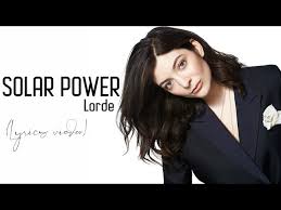 The artwork of solar power was revealed through lorde's official website on june 7, 2021,. Nhutlin5tuvjym