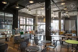 Beautiful Coffee Shop Or Cafe Restaurant Interior Design Of Stock Photo Picture And Royalty Free Image Image 56611481