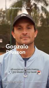 Gonzalo Presson 🎾 director de Top Tenis y Play Tennis Argentina, además de  formar parte del equipo de desarrollo de la Asociación Argentina de Tenis,  nos comparte su experiencia acompañando a los ...