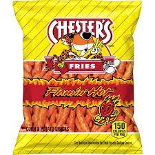 4 Pack Chesters Flamin Hot Fries Snacks 5 25 Oz Walmart Com Snacks Potato Snacks Spicy Snacks