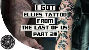 And speaking on twitter , naughty dog revealed how the tattoo had been created, revealing that artist natalie hall had designed the tattoo. I Got Ellie S Tattoo From The Last Of Us Part 2 Youtube