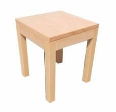 Beistelltisch 40 x 40 cm (l x b) mit offenem fach holz, mdf & metall hairpin legs in schwarz stauraum & style hier dekorative kleinmöbel shoppen! Beistelltisch Buche Massiv Gedampft Masse 40 X 40 X 55 Cm Hoch Ebay