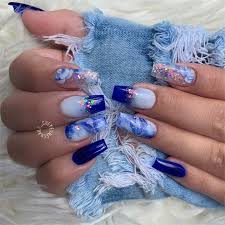 Maybe because this shade is usually associated with delight, femininity, royalty, mystery, romance. 43 Chic Blue Nail Designs You Will Want To Try Asap Page 2 Of 2 Stayglam