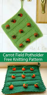 If desired, you may knit a loop or sew one onto your potholders to make it easier to hang them. Garden Wash Cloth Knitting Patterns In The Loop Knitting