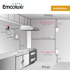 I have purchased a total of 9 detectors for me and my. Kitchen Fire Alarm Detector Natural Gas Leaking Detection System W Dn20 Solenoid Valve To Cut Off Coal Gas For Home Security Aliexpress