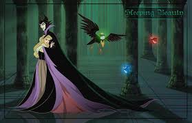 Aurora And Maleficent Sleeping Beauty Maleficent Disney Princess Aurora Disney Animated Movies