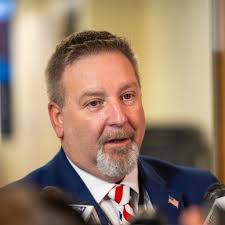 Shiawassee Public Defender Doug Corwin speaks