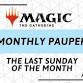 Monthly Pauper event image
