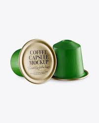 Download Two Coffee Capsules Mockup In Packaging Mockups On Yellow Images Object Mockups Mockup Free Psd Mockup Free Download Psd Mockup Template