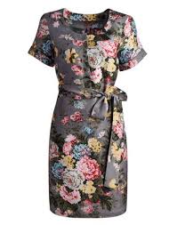 Grey Bloom Primrose Womens Floral Dress Joules Uk Womens Floral Dress Dresses Joules Clothing