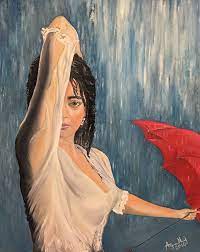 High quality crying woman inspired art prints by independent artists and designers from around the world. Sad Woman Painting By Agron Nushaj Saatchi Art