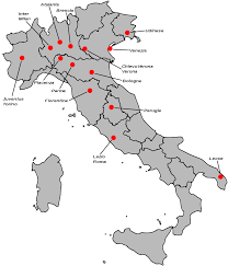 Interactive map showing the stadium locations of all 20 teams in the spanish la liga for the 2019 2020 season including real madrid athletico madrid and barcelona. 2001 02 Serie A Wikipedia