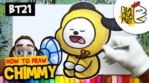 They develop imagination teach a kid to be accurate and attentive. Bt21 Coloring Pages Chimmy Coloring Pages