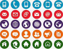 Vector Call Business Card Icons Resume Icons Business Card Maker