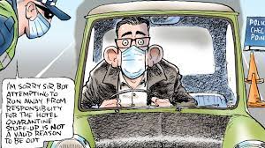 Last year, victorian premier daniel andrews fronted victoria's daily press conferences for 120 consecutive days. Mark Knight Cartoon On Victorian Premier Daniel Andrews At A Police Coronavirus Checkpoint Kidsnews