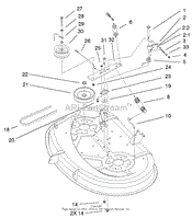 It starts right up and runs good. Toro 71242 16 38hxle Lawn Tractor 2002 Sn 220000001 220010000 Parts Diagram For 38 Deck Assembly