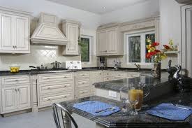 White Cabinets With Gray Glaze White Cabinet Pearl Grey Glaze My Home Love Love Love White Cabinets Black Countertops Kitchen Remodel Kitchen Cabinets