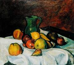 Nature Morte Aux Fruits Et A La Cruche 1911 By Moise Kisling Prominent Artist Still Life Painting Painting