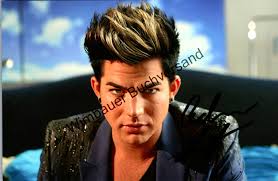 Original Autogramm Adam Lambert QUEEN /// Autograph signiert signed signee von  Lambert, Adam :: Signatur des Verfassers  Manuskript&nbsp;/&nbsp;Papierantiquität