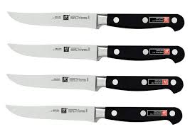 Their international series however leave a lot to be desired. Zwilling J A Henckels Professional S 4 Piece Steak Knife Set