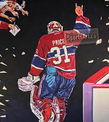 Price took over for veteran goalie huet in the 2007 season, and since then has been productive and. Carey Price Rock N Roll Sports Art