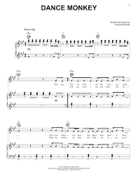 Tones And I Dance Monkey Sheet Music Notes Chords Score Download Printable Pdf Piano Sheet Music Letters Piano Sheet Music Free Clarinet Sheet Music
