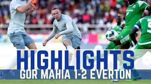 Gor mahia fc, moi, nairobi area, kenya. Highlights Gor Mahia 1 2 Everton Rooney And Dowell Youtube