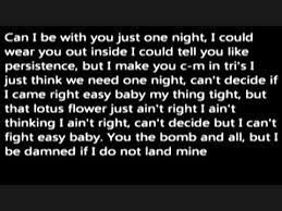 Wale Lotus Flower Bomb Lyrics Feat Miguel