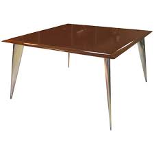 Philippe Starck Square Dining Table M Serie Lang From Aleph From A Unique Collection Of Antique And Mahogany Dining Table Dining Table Square Dining Tables