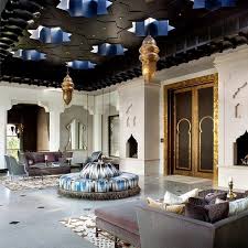No need to look further! Casbah Cove Luxury Moroccan Riad In Palm Desert Hotel Interior Design Sitting Room Interior Design Courtyard House Plans
