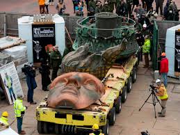 The statue of liberty (liberty enlightening the world; Statue Of Liberty S Original Torch Gets A New Home New York The Guardian