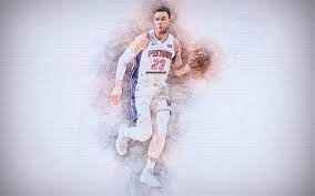 Download Wallpapers Blake Griffin 4k Artwork Basketball Stars Detroit Pistons Nba Basketball Blake Austin Griffin Drawing Blake Griffin Besthqwallpapers Blake Griffin Basketball Star Detroit Pistons