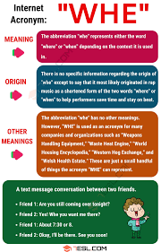 Whe Meaning What Does Whe Stand For With Useful Examples 7 E S L Meant To Be English Lessons Improve Your English