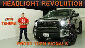 2014 2017 toyota tundra front turn signals tundra video series headlight revolution