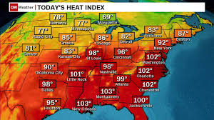 Enhanced threat of severe storms across the chicago area sunday afternoon/evening. Weather Forecast Heat Is Relentless Across The East Cnn Video