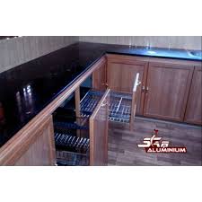 Marine Plywood Residential Kitchen Cabinet Rs 1000 Square Feet Star Aluminium Id 20511157873